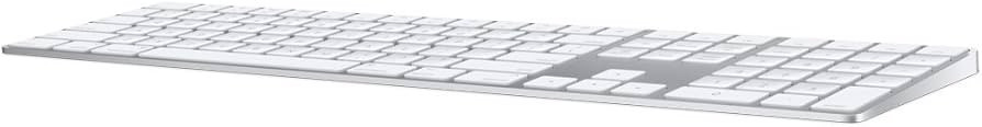 Apple Magic Keyboard with Numeric Keypad: Wireless, Bluetooth, Rechargeable. Works with Mac, iPad... | Amazon (US)