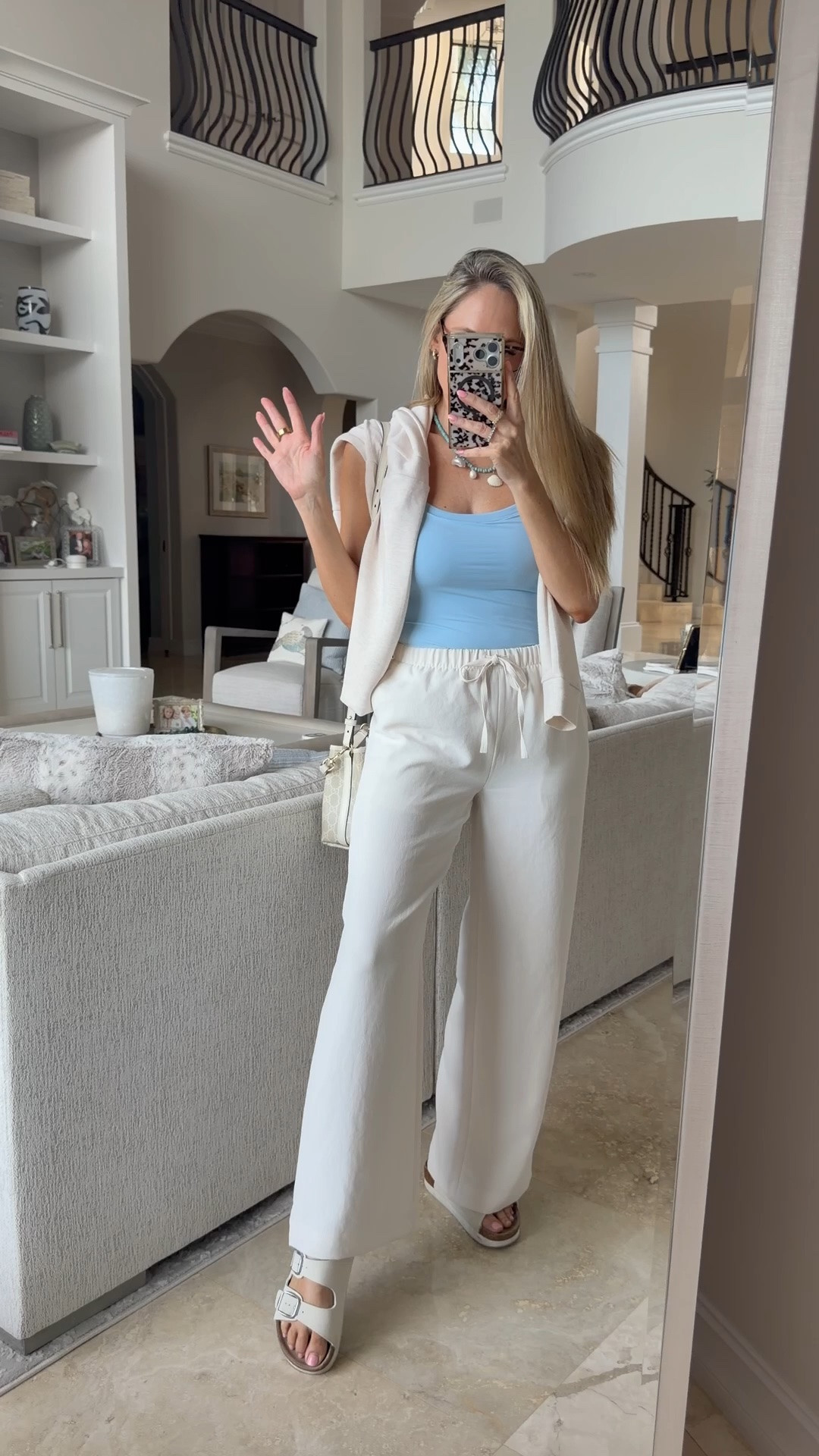 Viral pants on repeat! I know own 3 colors. 🎉Wearing small, regular length and I’m 5’6”

They make the perfect travel pant because they are wrinkle free!

#LTKgrwm #LTKOver40 #LTKootd