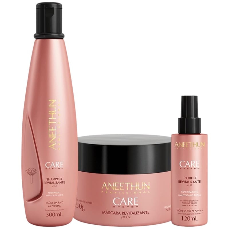 Kit Aneethun Care System Revitalizante Capilar (3 Produtos) | Beleza Na Web (BR)