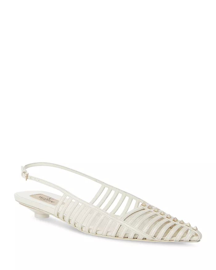 Women's Leather Slingback Ballet Flats | Bloomingdale's (US)