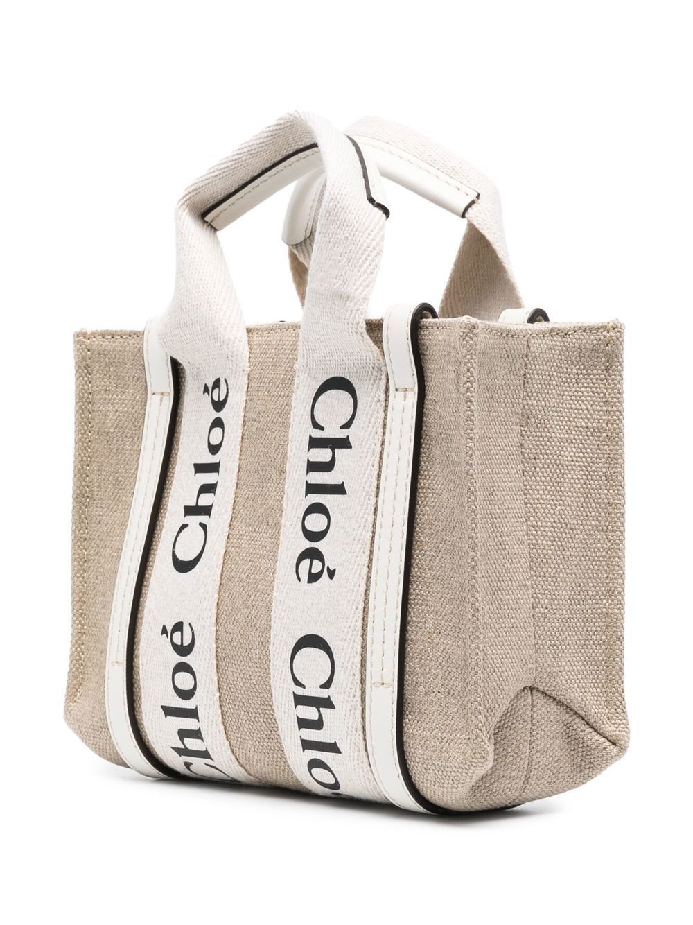 Chloé logo-strap Tote Bag - Farfetch | Farfetch Global