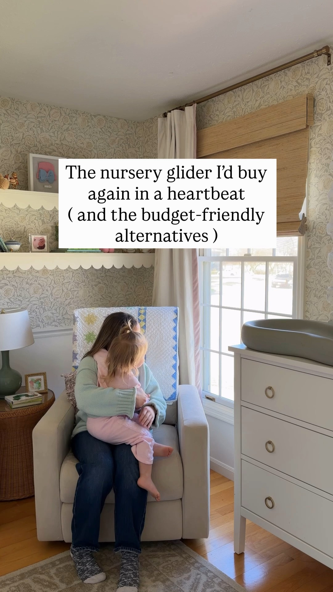 The most-asked-about piece in the nursery, hands down 🤍 You LIVE in this chair the first year so comfort is everything. Also linking the splurge + the lookalikes that are a fraction of the price!




nursery glider, glider recliner, nursery chair, swivel glider, upholstered glider, neutral nursery glider, modern nursery chair, nursery glider dupe, comfortable nursery chair, organic modern nursery, glider with ottoman, budget nursery glider

#LTKHome #LTKBump #LTKBaby