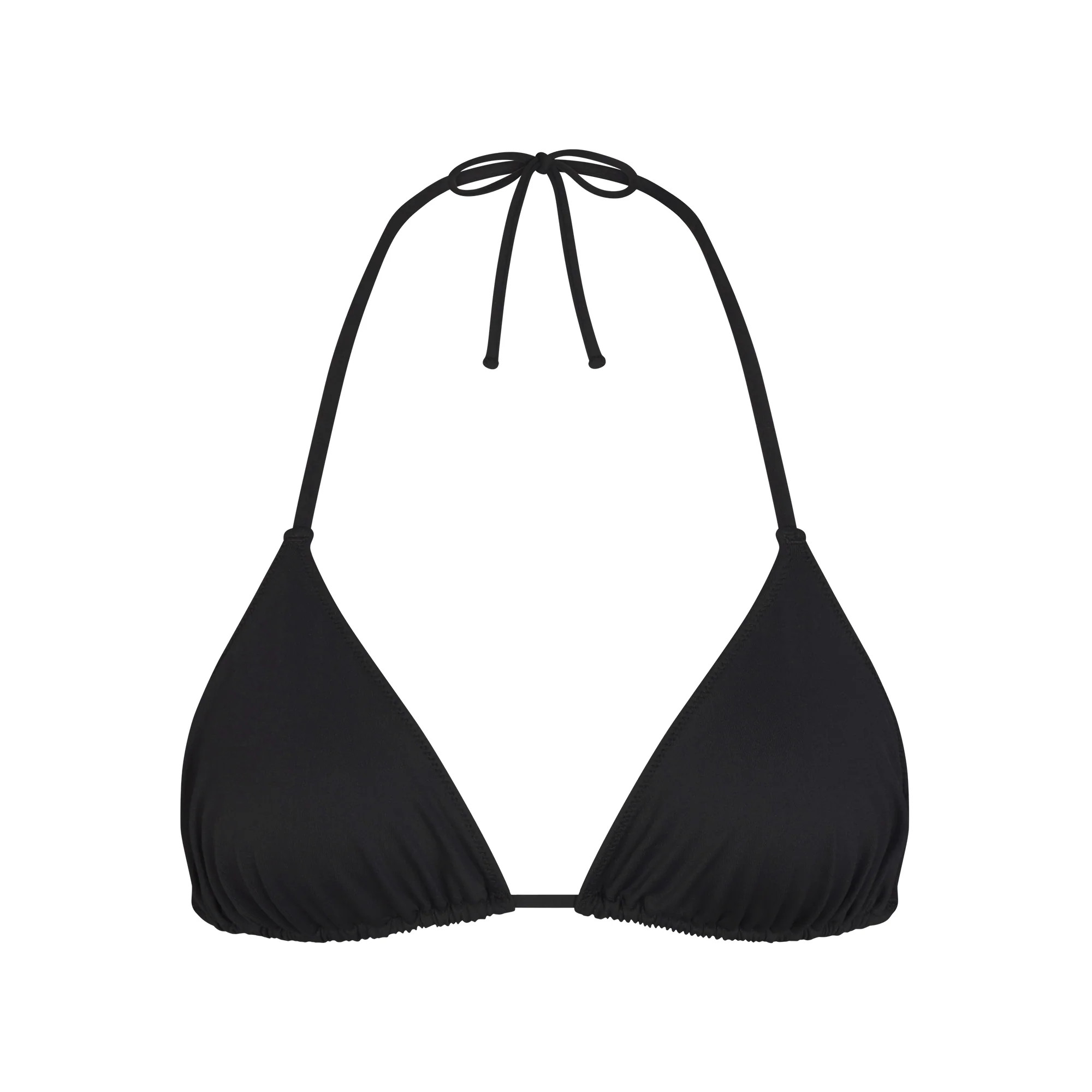 SIGNATURE SWIM TRIANGLE BIKINI TOP | ONYX | SKIMS | SKIMS (US)