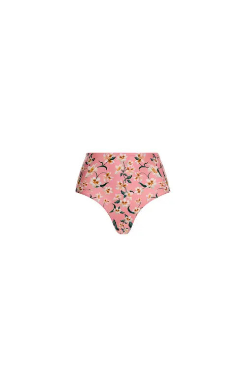 Agua by Agua Bendita Magenta Promesa Bikini Bottom in Multicolor at Nordstrom, Size Medium | Nordstrom