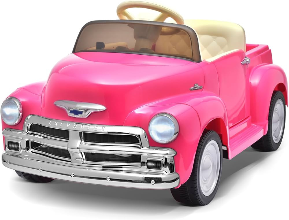 Joywhale 12V Kids Ride on Car Licensed Chevrolet 3100 Pickup Battery Powered Motorized Electric C... | Amazon (US)