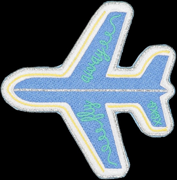 Fly Away Plane Sticker Patch | Stoney Clover Lane