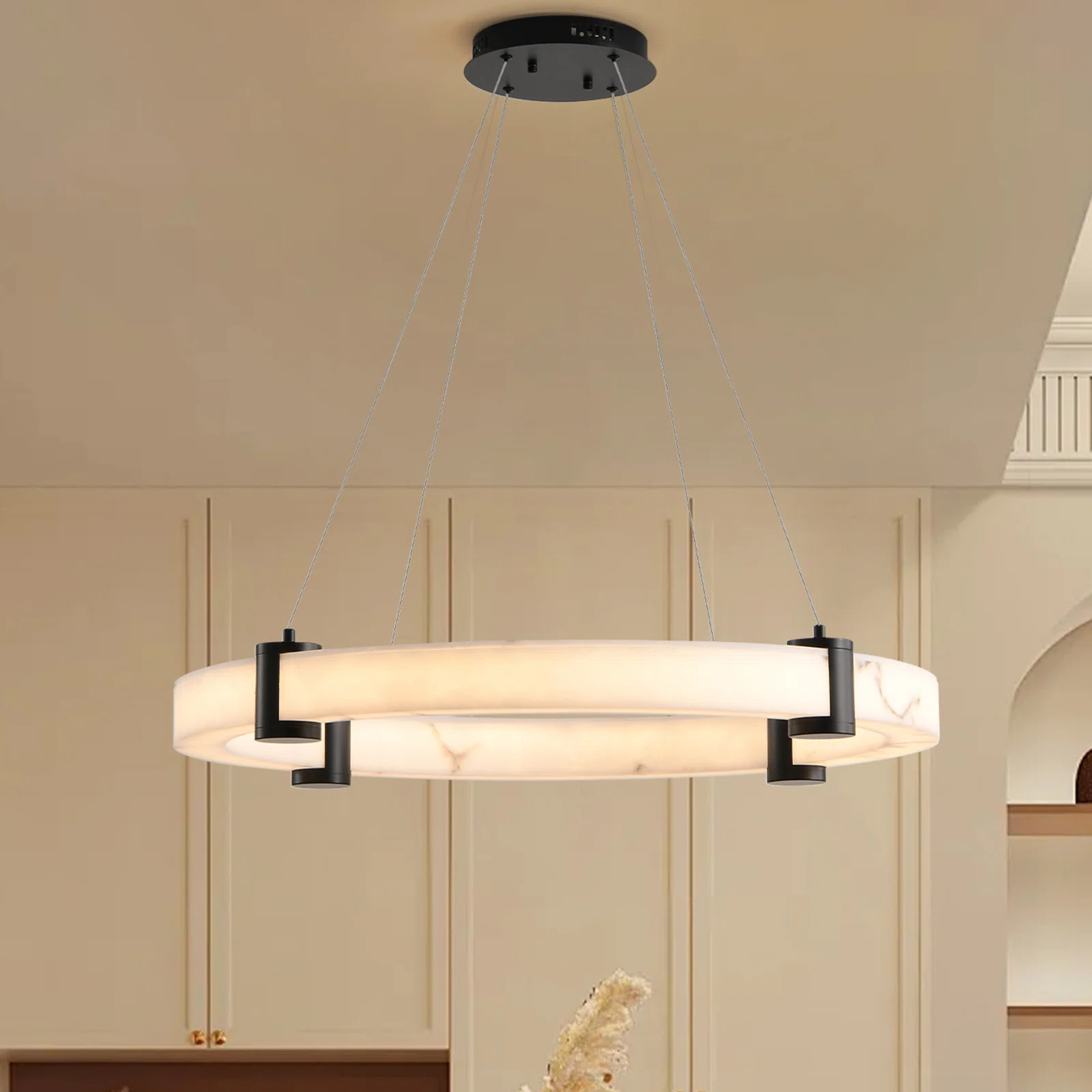 23.6-Inch LED Dimmable Pendant Light | Wayfair North America