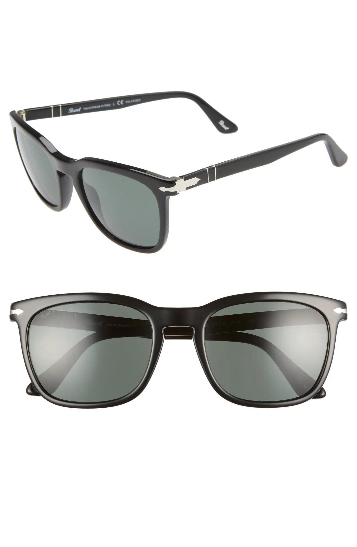 55mm Polarized Square Sunglasses | Nordstrom