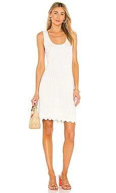 Victor Glemaud Floral Crochet Dress in Star White from Revolve.com | Revolve Clothing (Global)