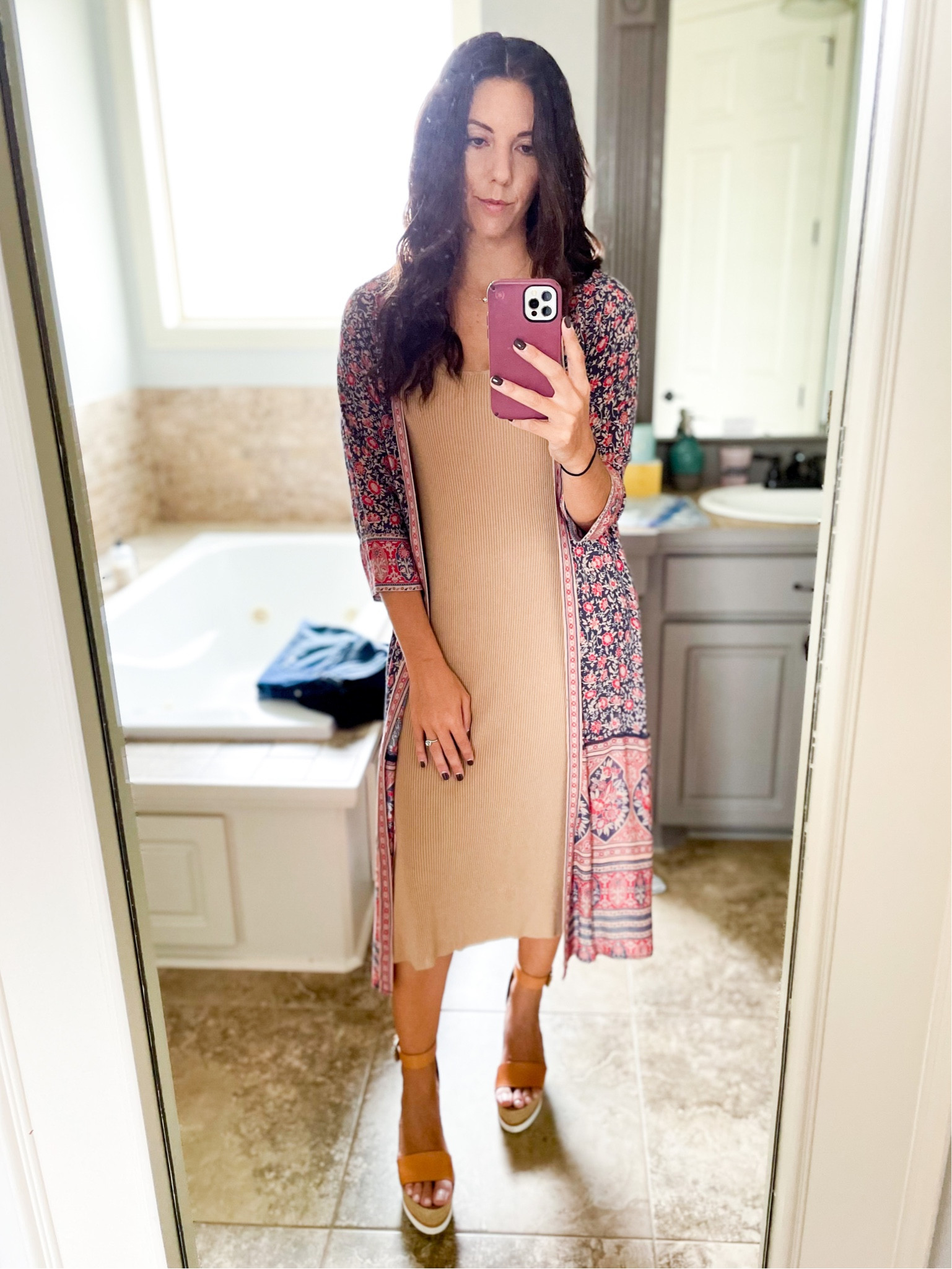 Transitional dress / nursing friendly!

#LTKSeasonal #LTKunder100 #LTKstyletip