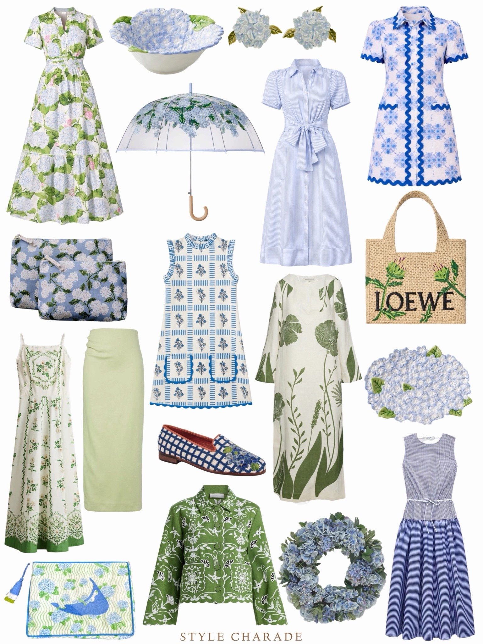 Hydrangea blues are always a good idea! Love this summer fashion and spring dresses for vacation outfits, casual work outfit ideas, and other home decor and accessories.

#LTKHome #LTKSeasonal #LTKootd