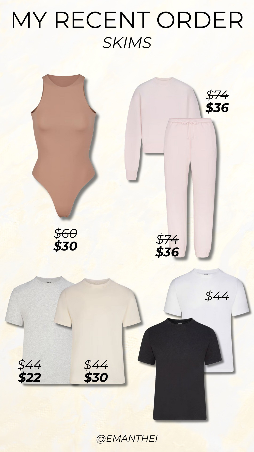 My recent order | Skims | Sweatpants | Cotton clothes | Sports clothing | Running Short | Accolade Hoodie  | Body suit 👕🧦

#LTKActive #LTKFindsUnder50 #LTKMens
