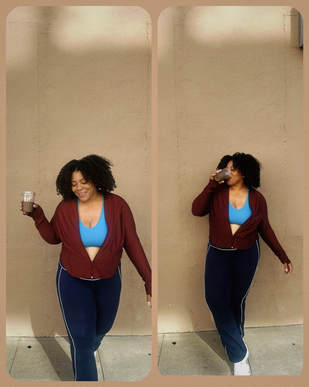 Hot girl walk fits!!
This bra is sadly sold out from Athleta but it’s the Aurora if it ever comes back!
Exact pants and jacket are linked✨
Sneakers are New Blanance and on sale via the Nordstrom’s link!

#LTKPlusSize #LTKActive #LTKSaleAlert