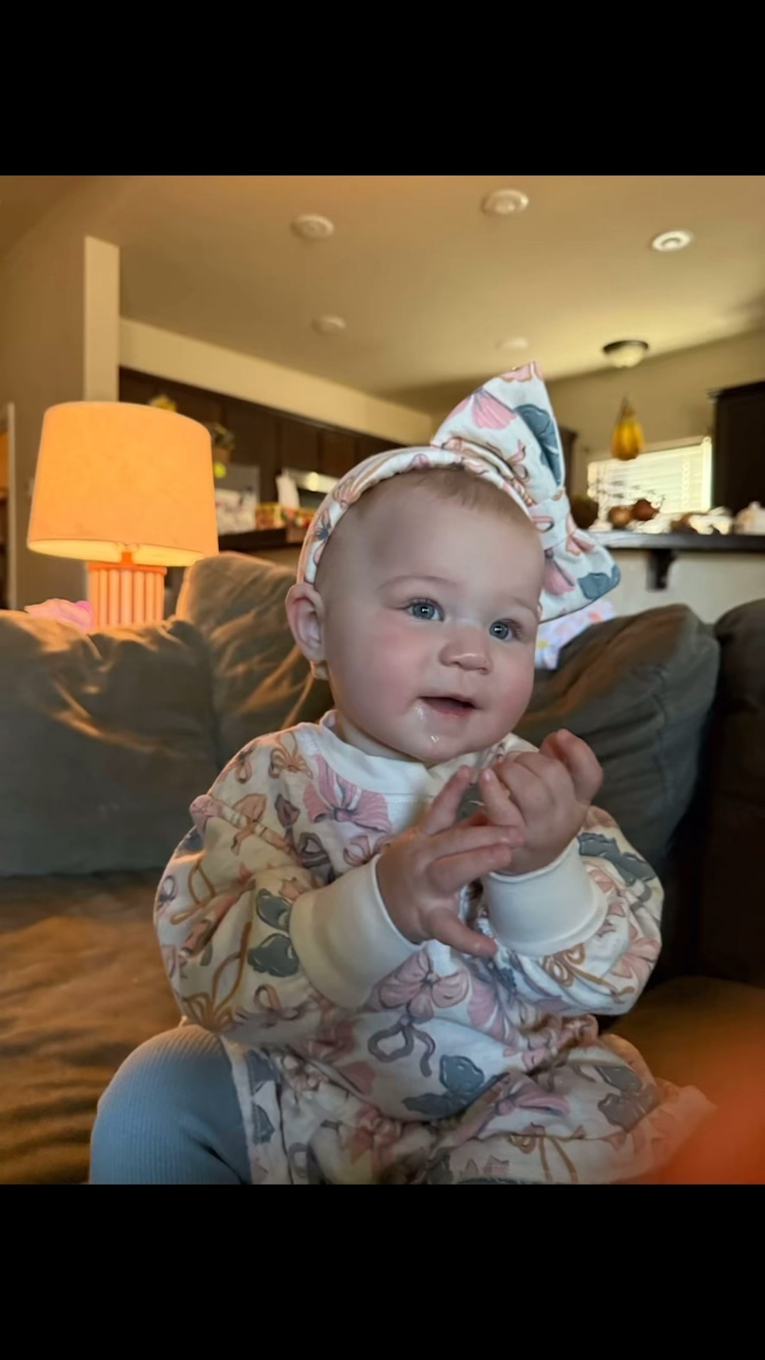 Cannot get enough of Melrose in this sweet little bow outfit from Marshalls! 💕 Blow a kiss! 😘 

#LTKBaby #LTKmomlife #LTKootd