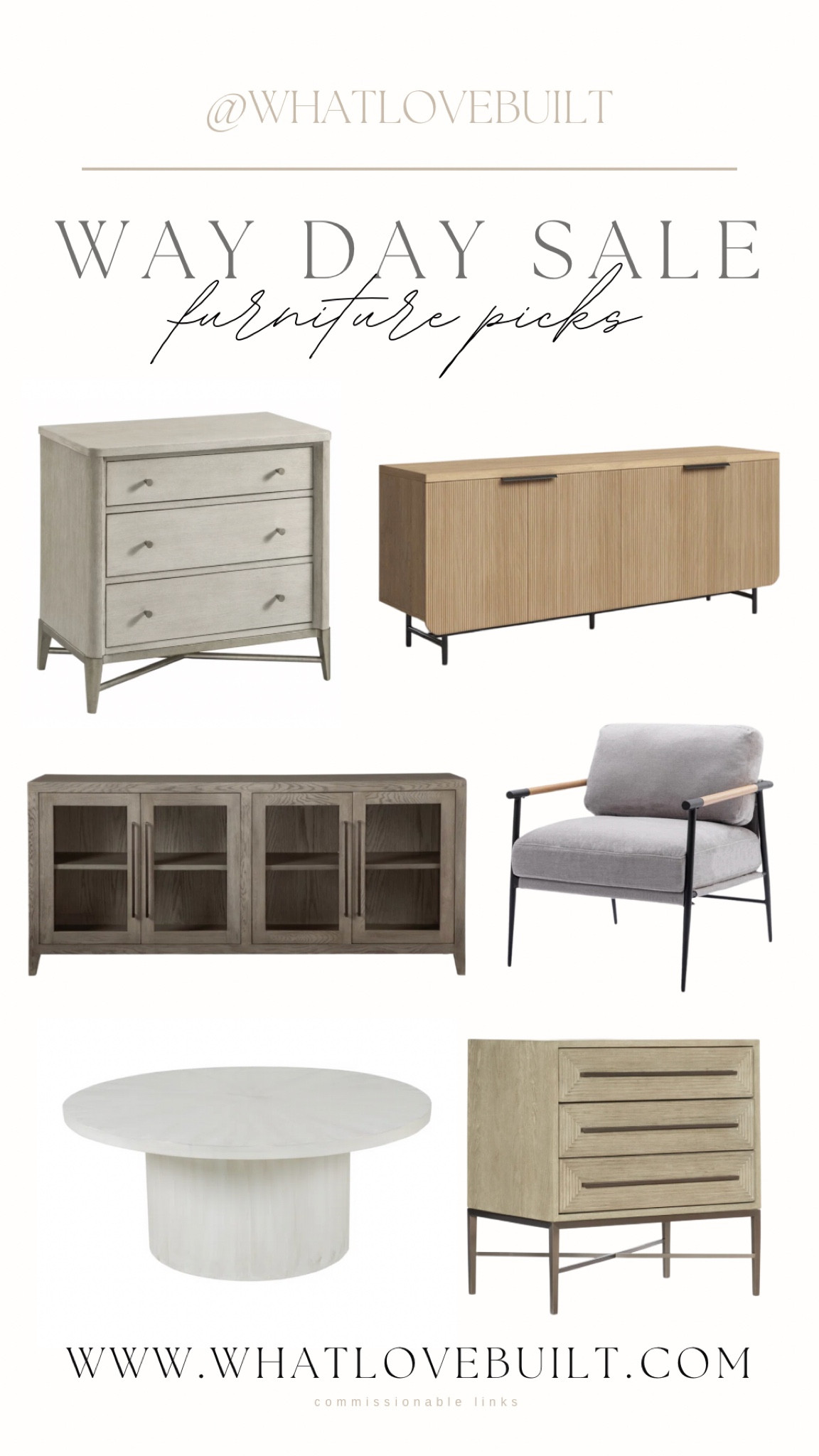 Way Day Furniture Sale Picks! 

#furniture #wayday #wayfair #entertainmentcenter #accentchair #chair #nightstand #coffeetable #livingroom #modern #modernhome #modernfurniture #design #homedesign

#LTKsalealert #LTKhome
