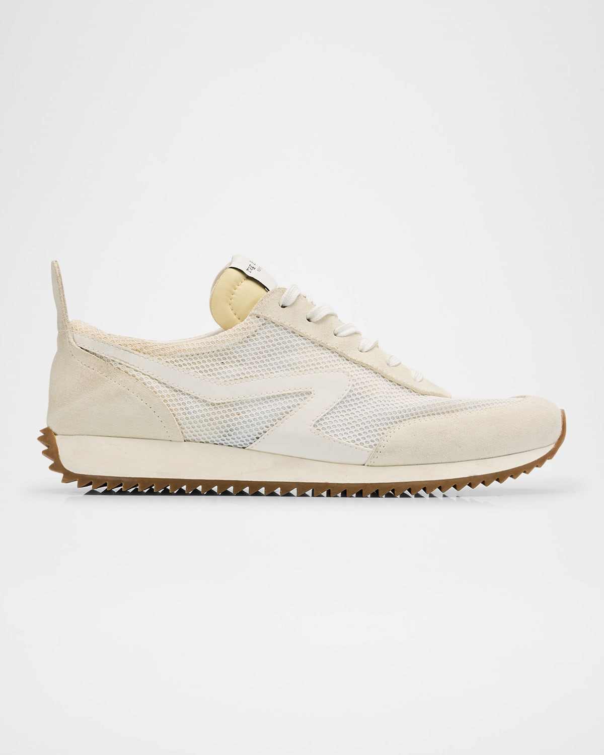 Mixed Leather Retro Runner Sneakers | Neiman Marcus
