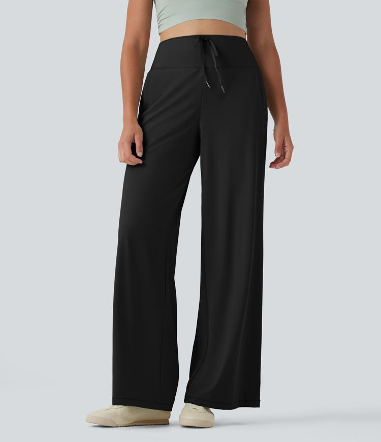 Women’s Halara UltraSculpt™ High Waisted Drawstring Yoga Pants with Pockets - Halara | HALARA