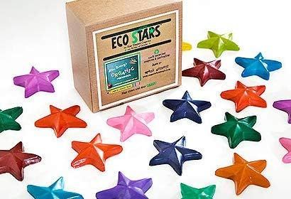 Crazy Crayons Eco Stars (100% Recycled Crayons) (30 Piece Pack) | Amazon (US)