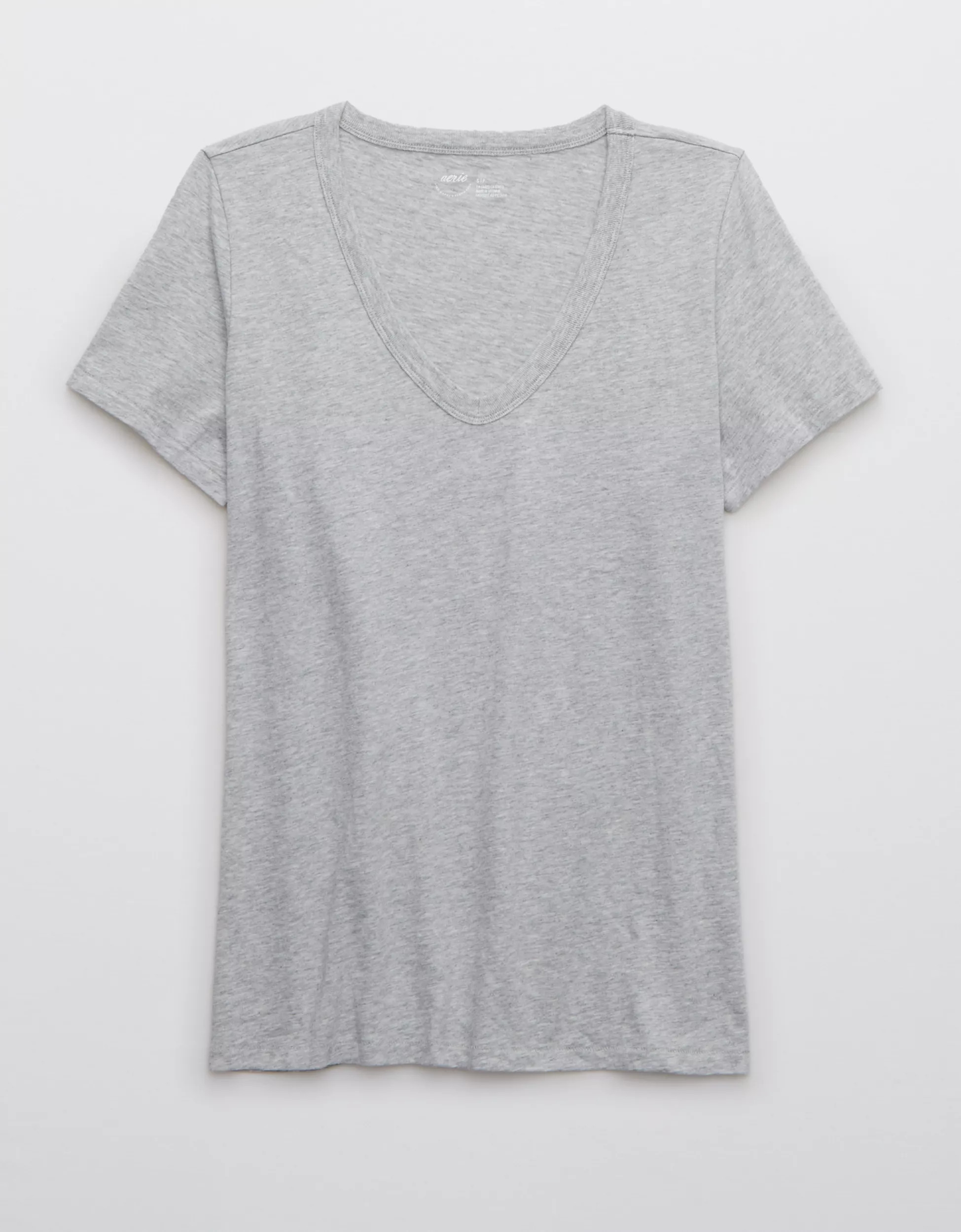 Aerie Basic V-Neck T-Shirt | American Eagle Outfitters (US & CA)