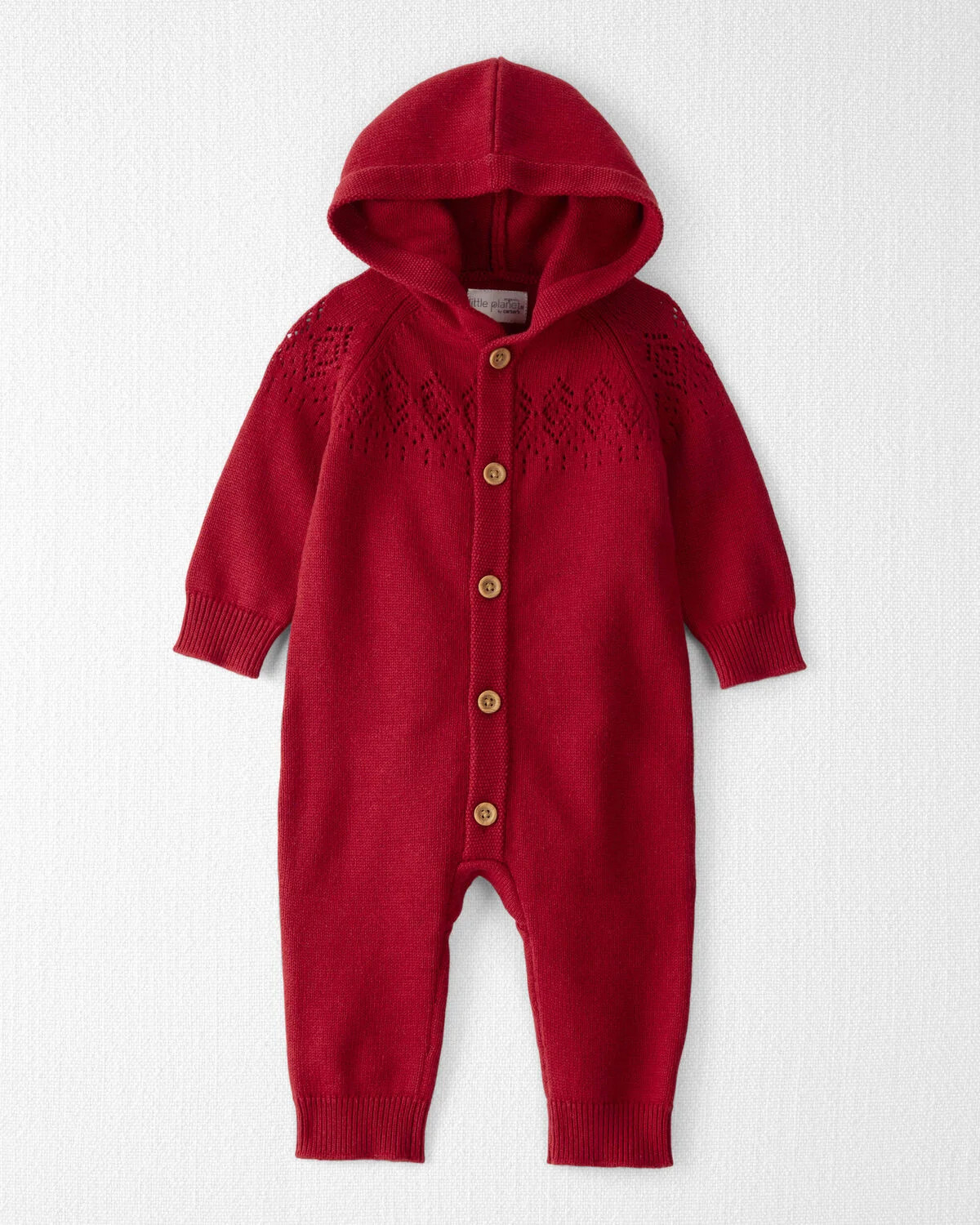 Baby Organic Cotton Sweater Knit Pram | Carter's Inc