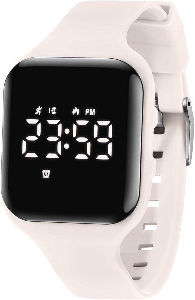 Kids Watches for Girls Boys Digital Sport Watch with Step Counter Pedometer Vibration Alarm Clock... | Amazon (US)