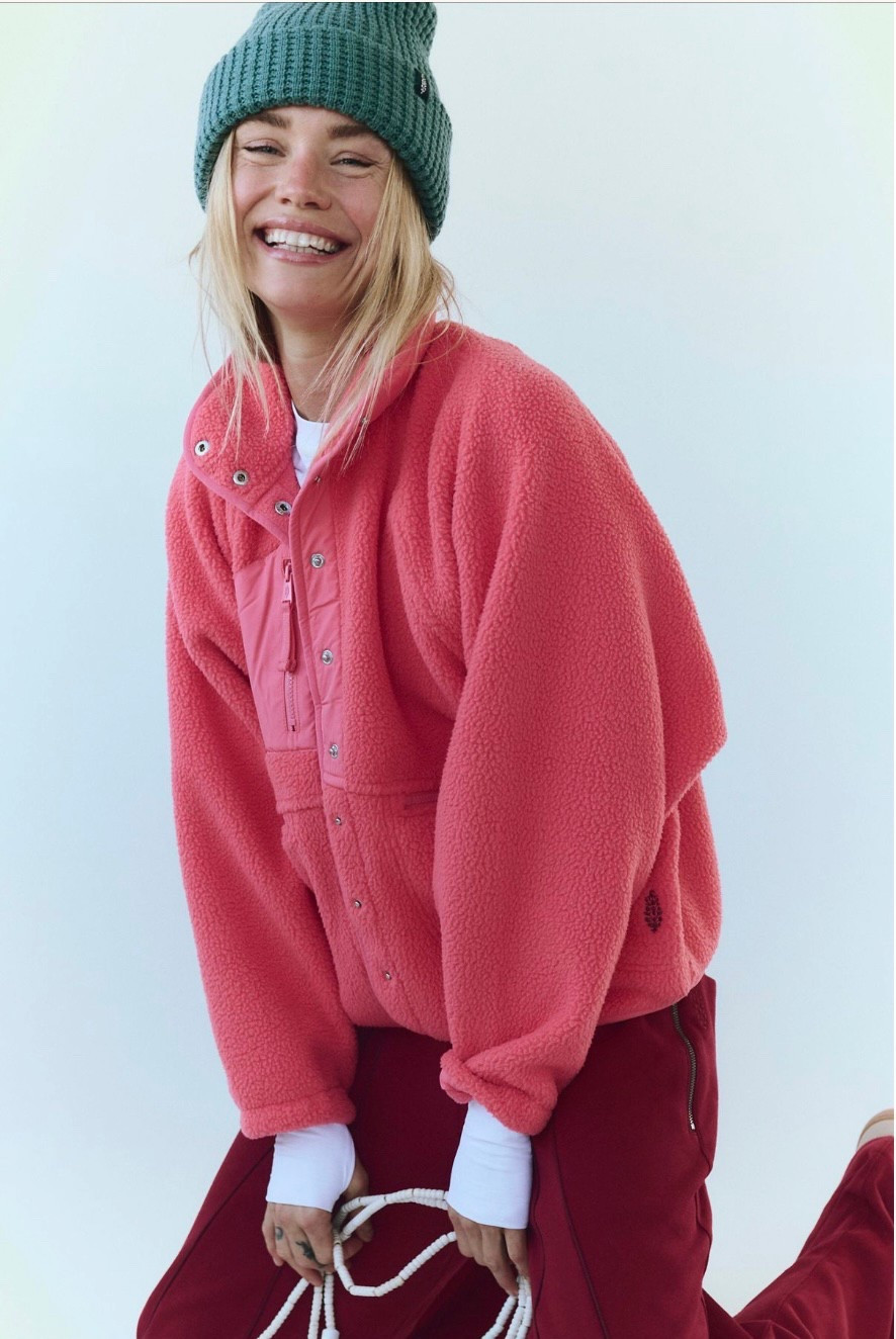 comfyyyy fleece jacket 

#LTKStyleTip #LTKU #LTKActive