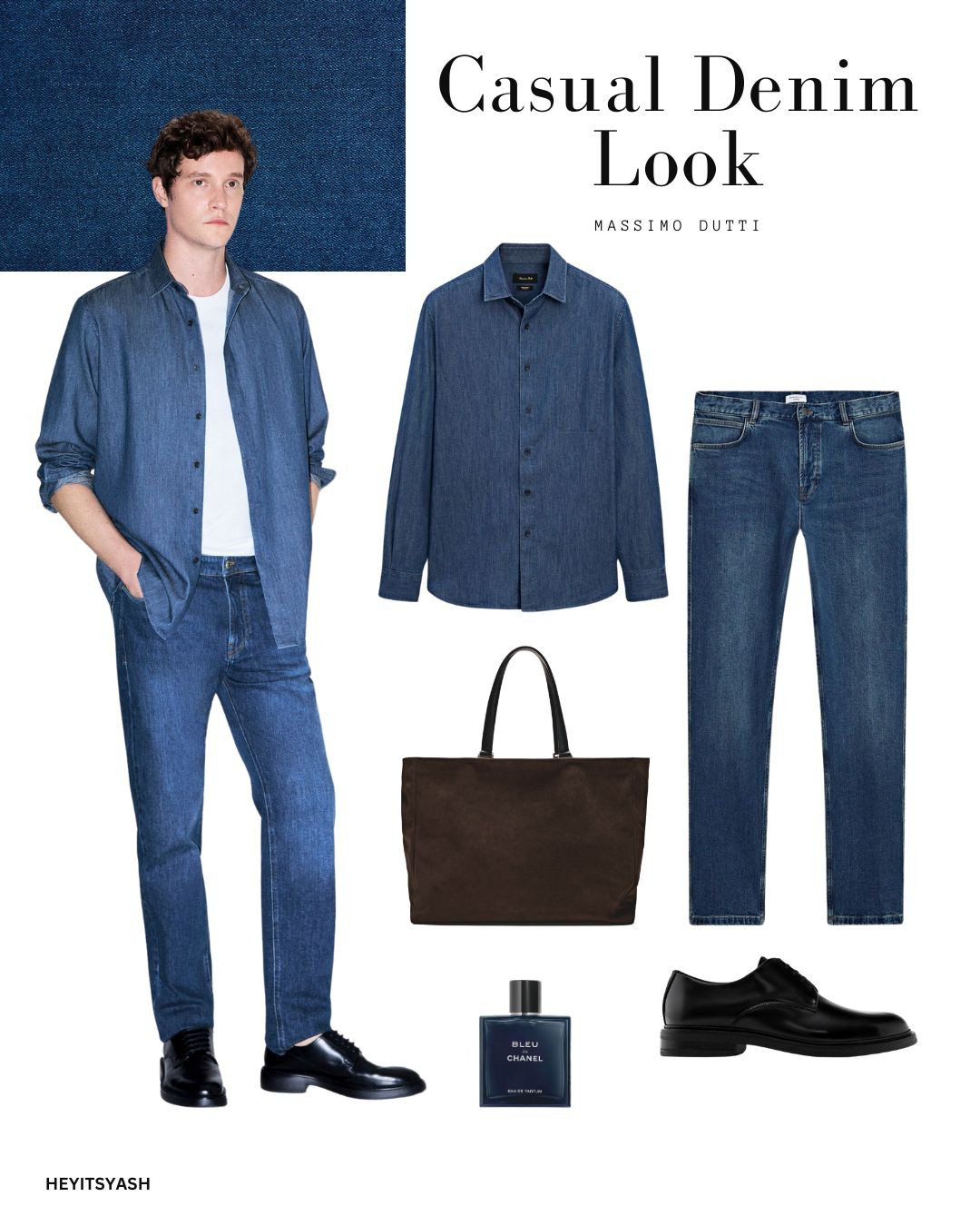 Casual Denim Look - Mens Fashion 

#LTKMens #LTKStyleTip