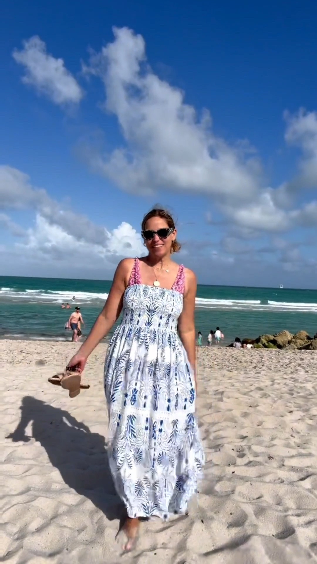 Beach day in a dress that’s as versatile as it is easy to wear. It can be styled so many different ways depending on the vibe. Such a simple piece that makes getting dressed feel effortless.

#LTKMidsize #LTKSeasonal #LTKOver40