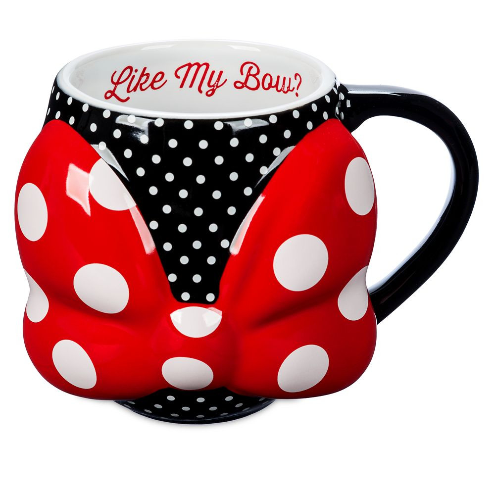Minnie Mouse Bow Sculpted Mug | Disney Store