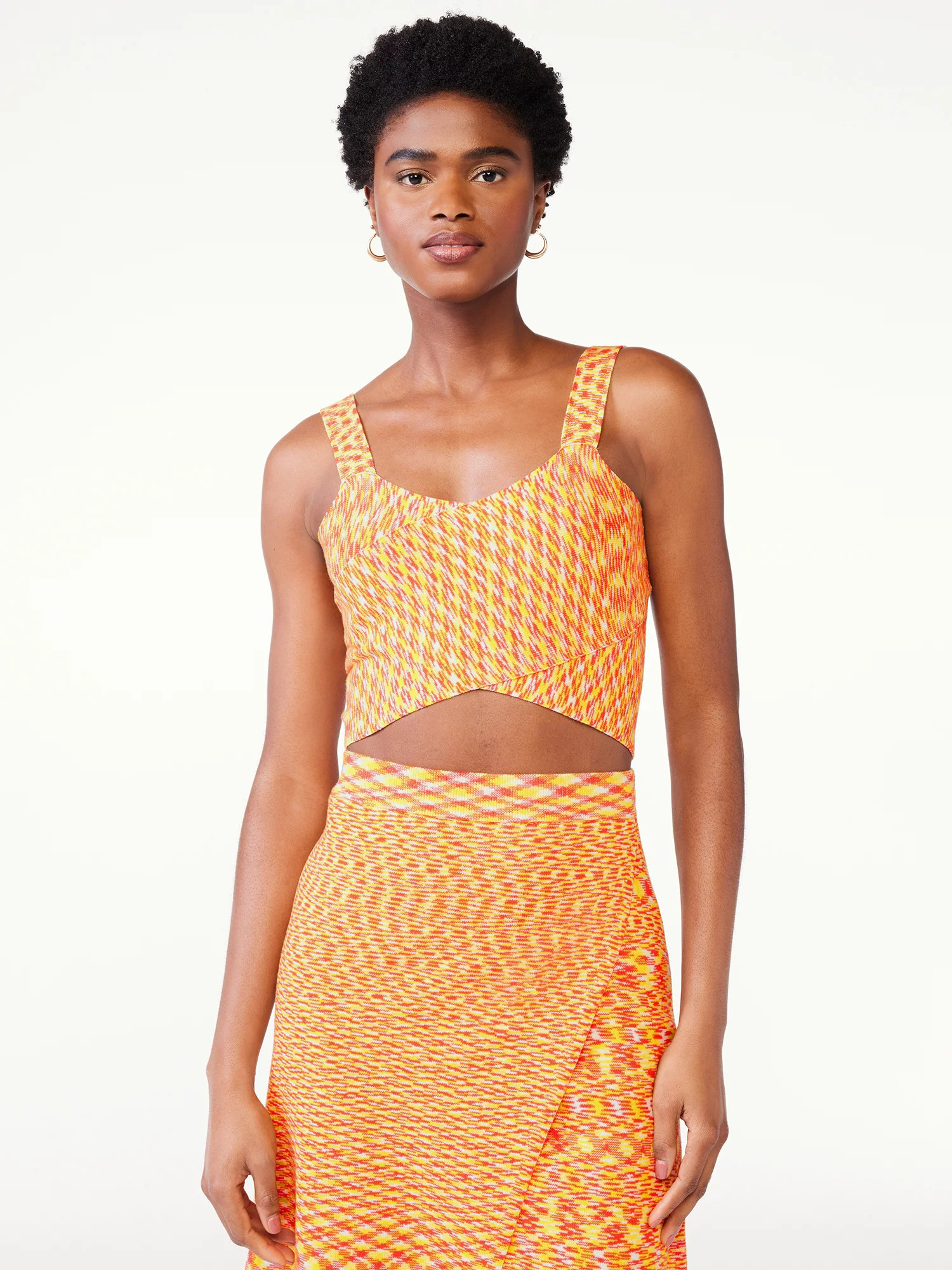 Scoop Women's Banded Strap Tanklette | Walmart (US)