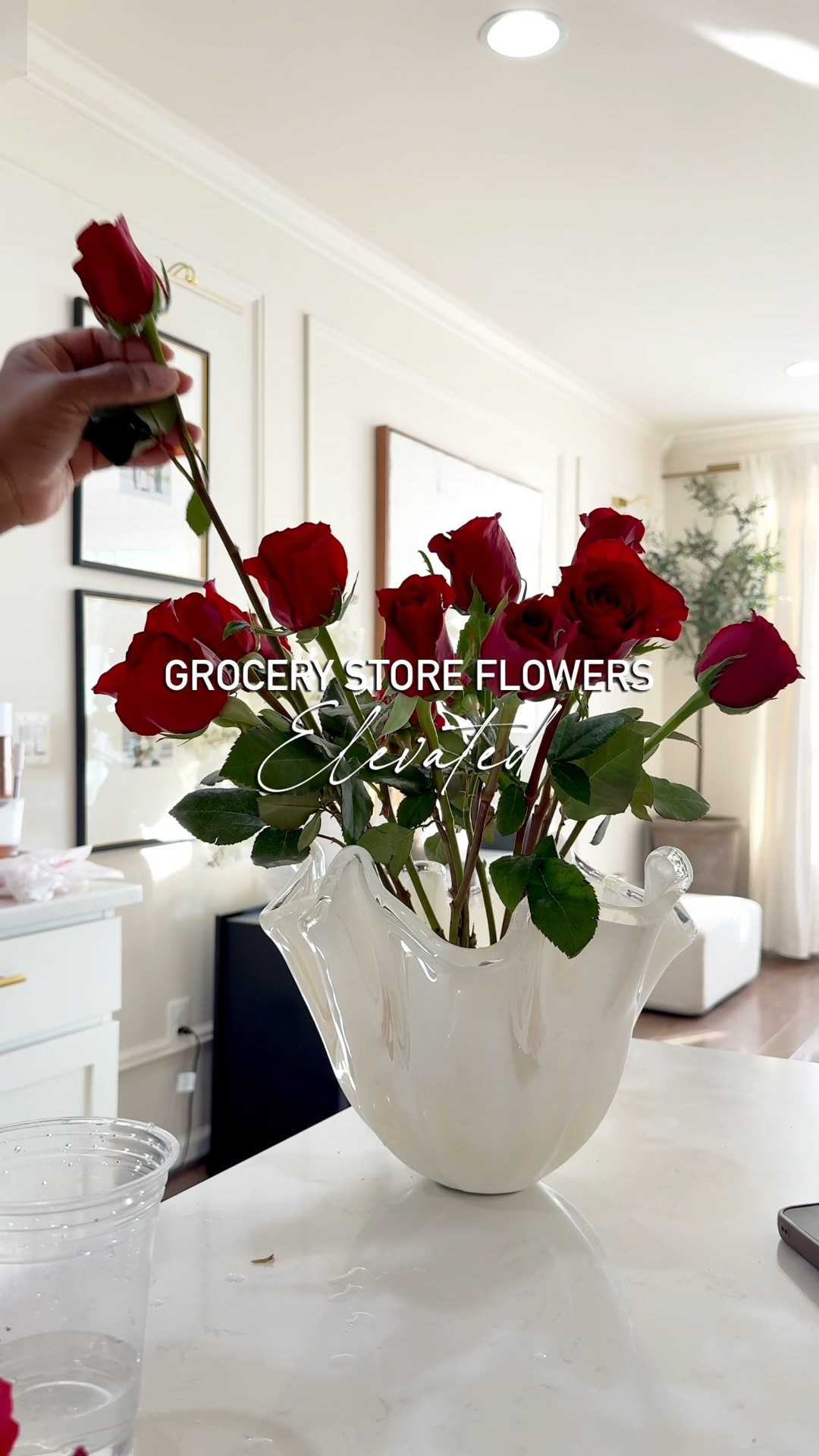 Grocery flowers elevated 🌹 it’s all about the vase

#LTKSeasonal #LTKHome