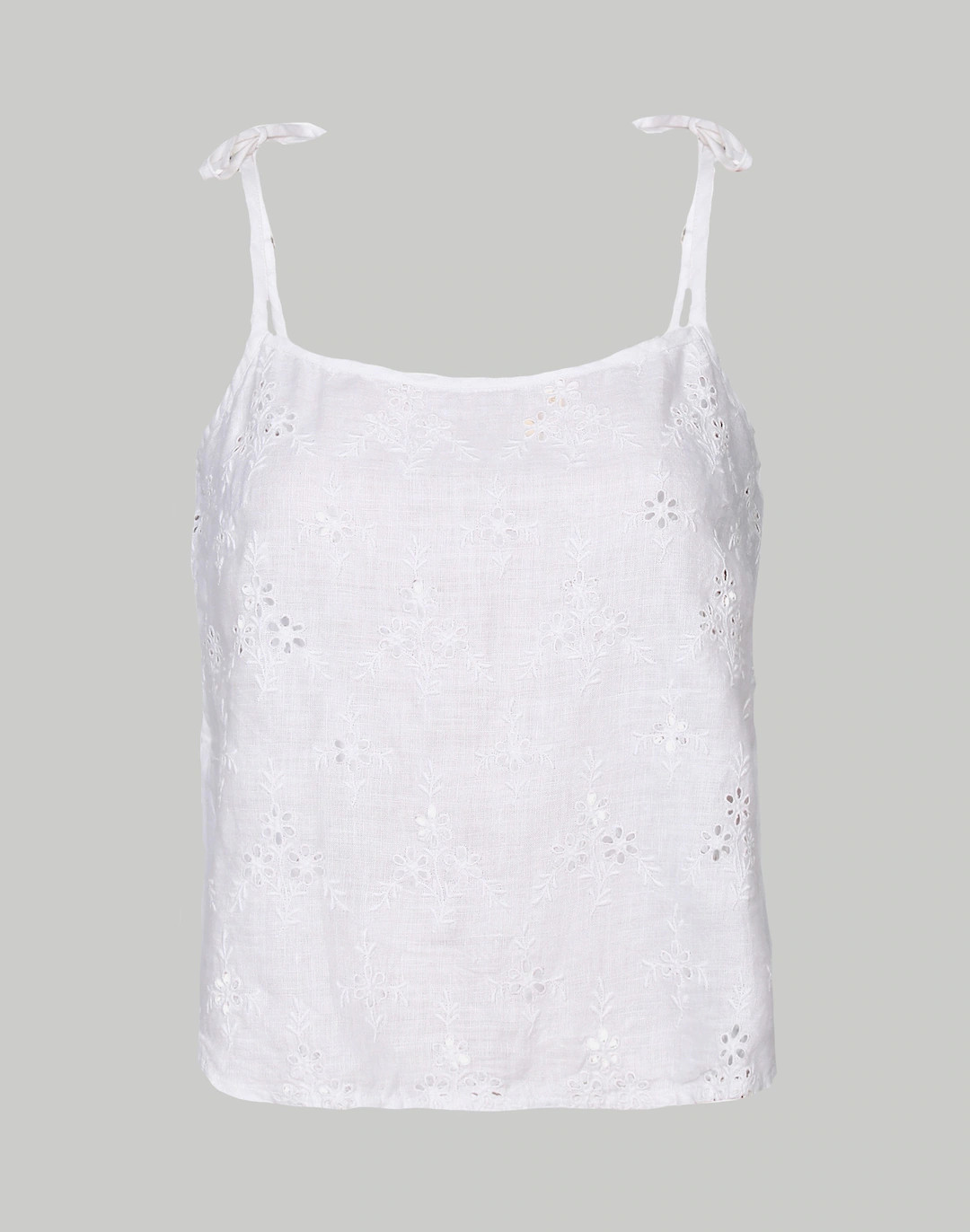 Reistor Embroidered Crop Camisole | Madewell