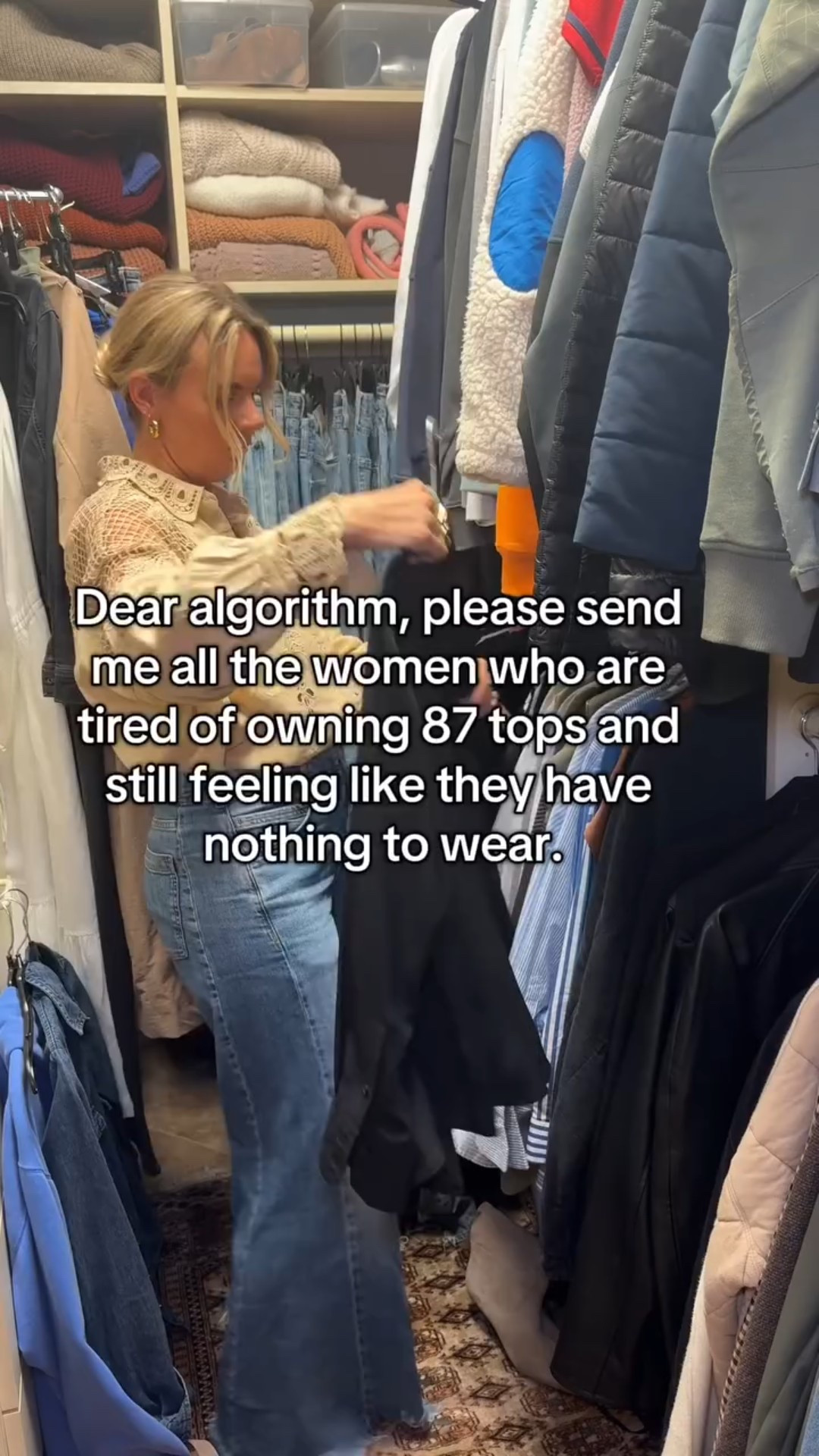 If you’ve ever stood in front of your closet thinking, “How do I have so many clothes and still nothing to wear?” — you’re not alone. 

It’s usually not a quantity issue… it’s a clarity issue. 

Here’s what actually helps: 
✨ Knowing what works for your body 
✨ Building outfits with intention 
✨ Having pieces that mix + match effortlessly 

This is exactly what we do for our clients — we take what you already own, fill in the real gaps, and create outfits you’ll want to wear on repeat. 

Ready to stop buying random tops and start building a wardrobe that actually works? 

Send me a DM or head to the link in bio to book your session. 

#personalstylist #effortlessstyle #closetcleanout #wardroberefresh