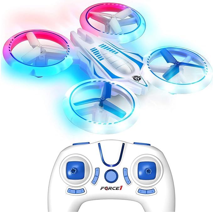 Force1 UFO 4000 Mini Drone for Kids - LED Remote Control Drone, Small RC Quadcopter for Beginners... | Amazon (US)