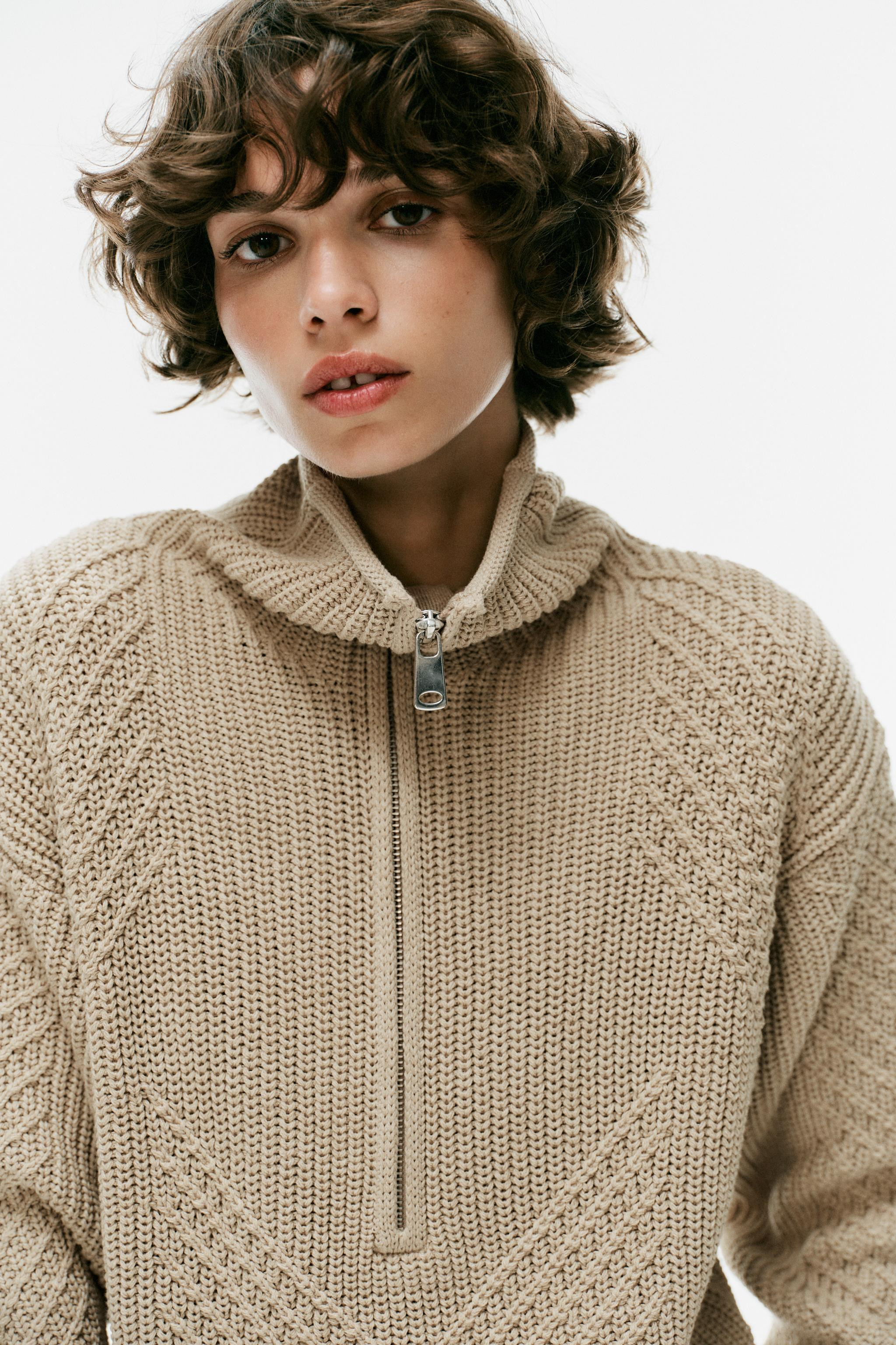 STRUCTURED KNIT JUMPER | Zara US