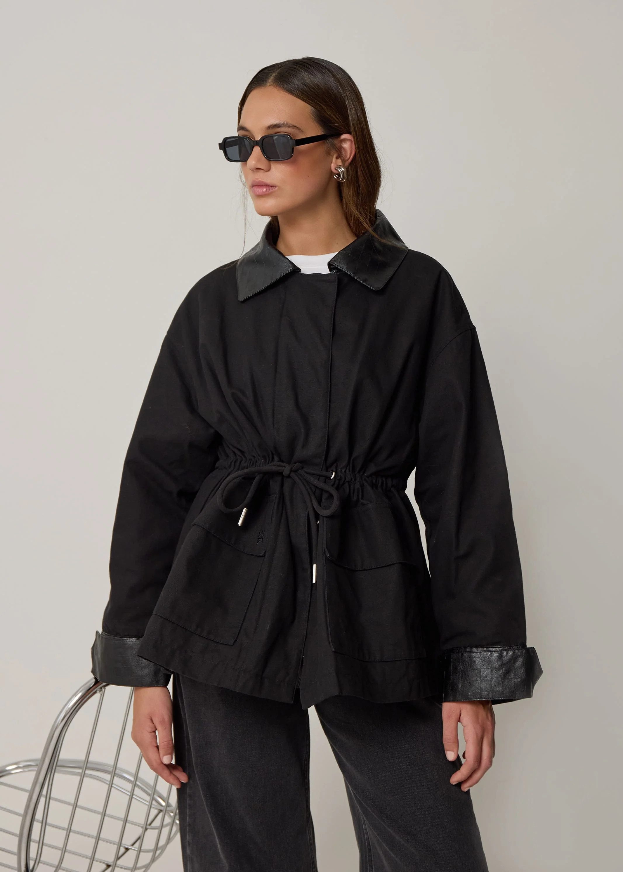 THE HERITAGE JACKET - BLACK | WAT The Brand