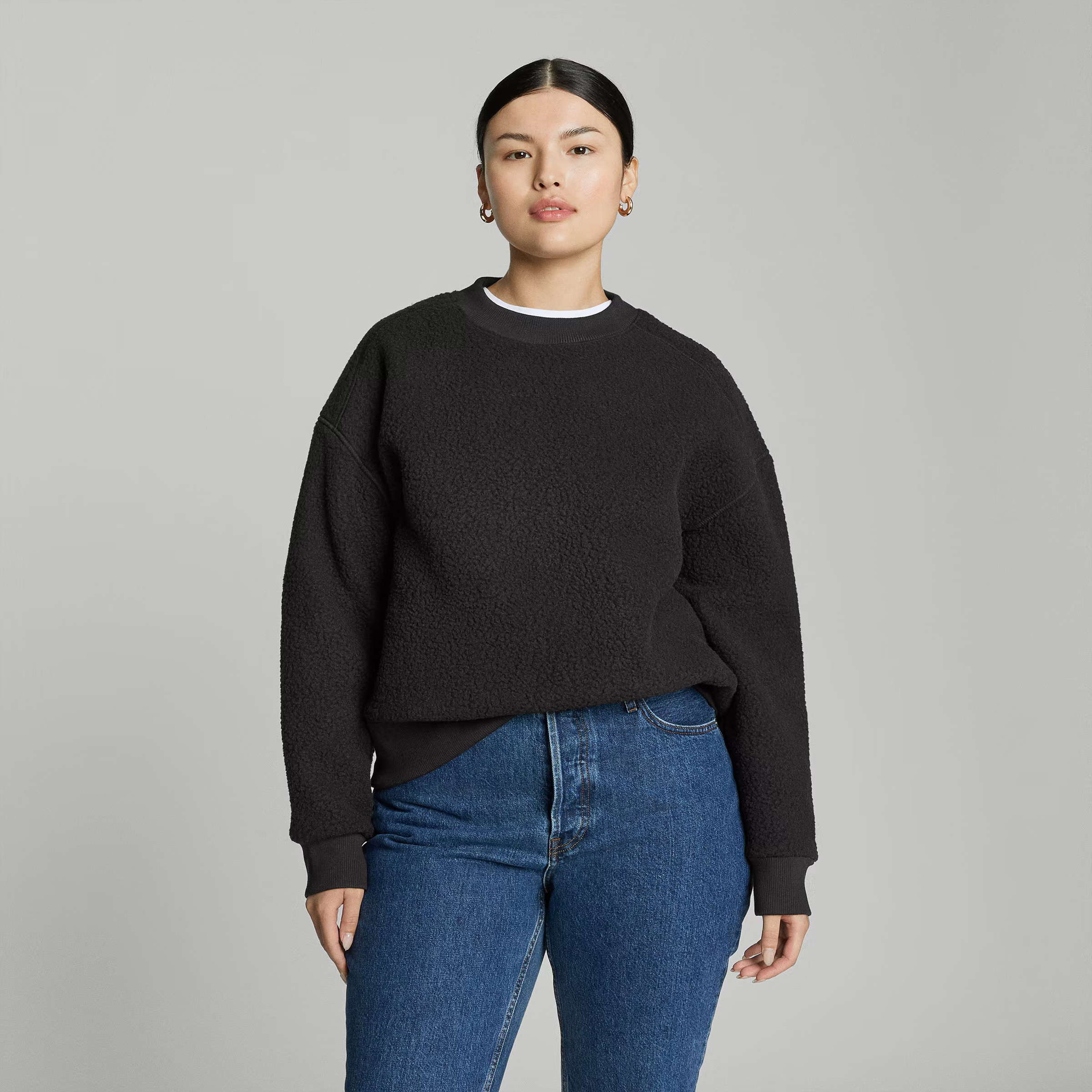The ReNew Teddy Oversized Crew | Everlane