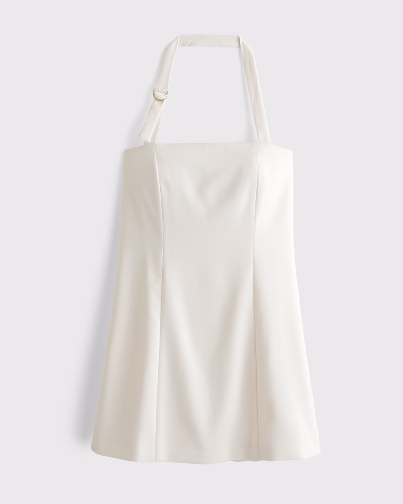 Women's Halter Tailored Mini Dress | Women's Dresses & Jumpsuits | Abercrombie.com | Abercrombie & Fitch (US)