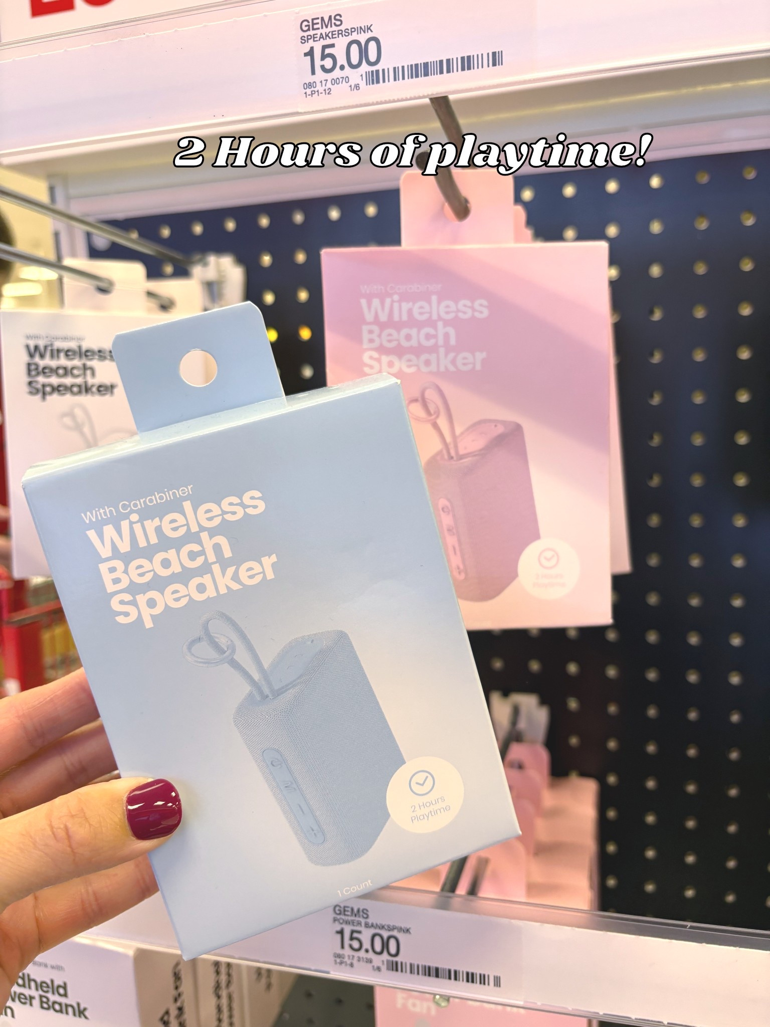 GEMS Wireless beach portable speaker #wirelessspeaker #bluetoothspeaker #travelessentials 

#LTKvlog #LTKdayinmylife #LTKTravel