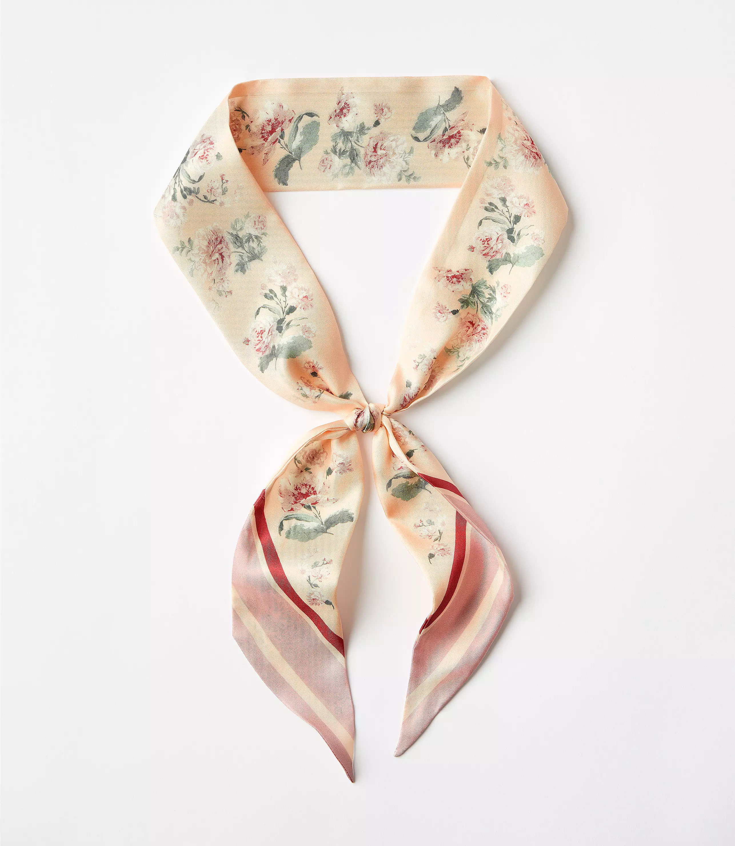 Floral Skinny Scarf | LOFT