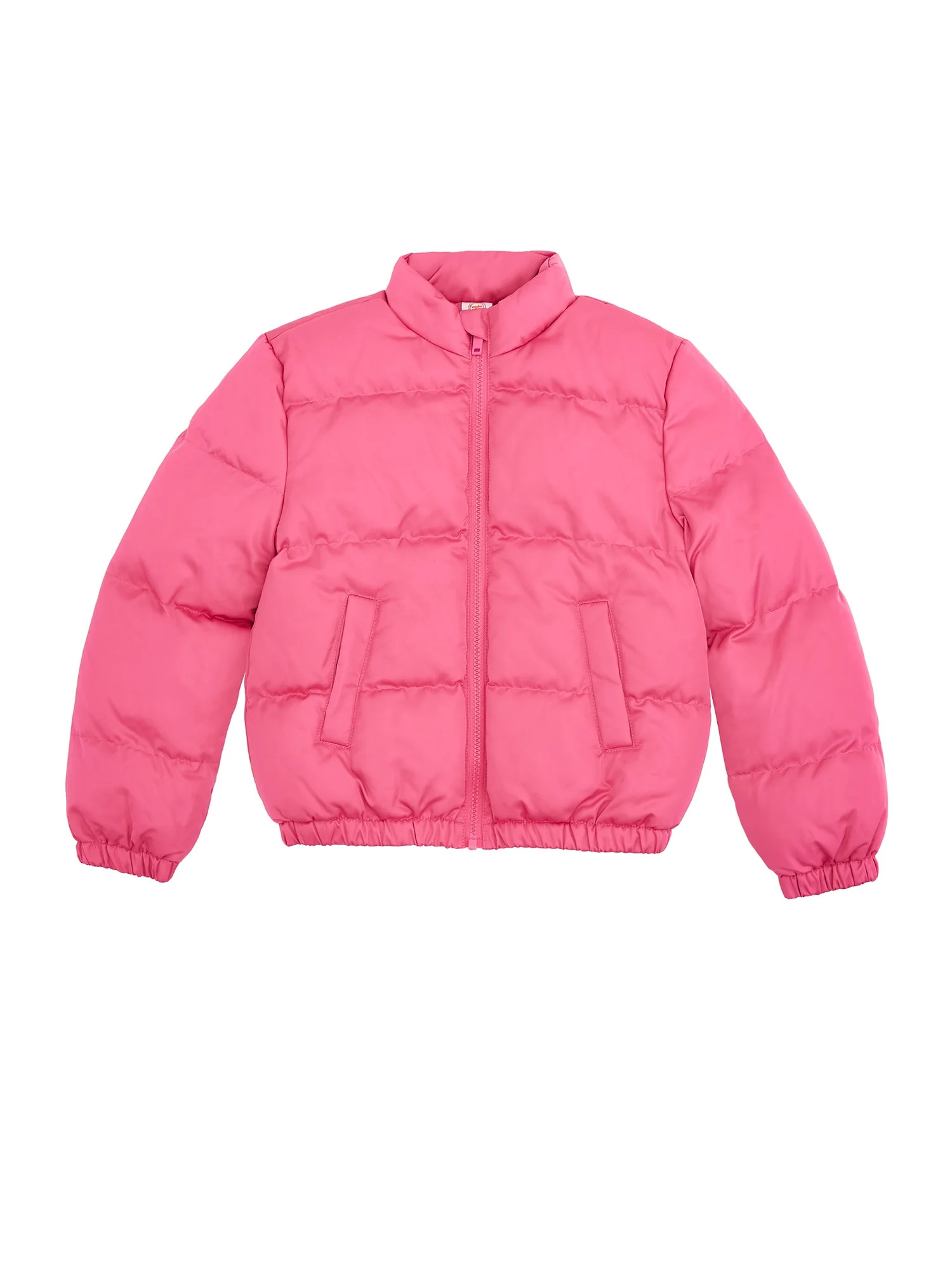 Wonder Nation Girl's Puffer Jacket, Sizes 4-18 | Walmart (US)