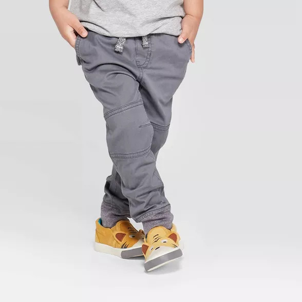 Toddler Boys' Pull-On Pants - Cat & Jack™ Olive 2T | Target