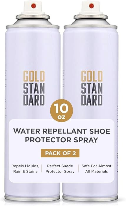 Gold Standard Shoe Protector Spray 5 oz Water-Repellent for Suede & Leather | Amazon (US)