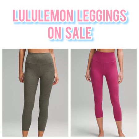 Lululemon Leggings 

#LTKFitness #LTKFindsUnder100 #LTKSaleAlert
