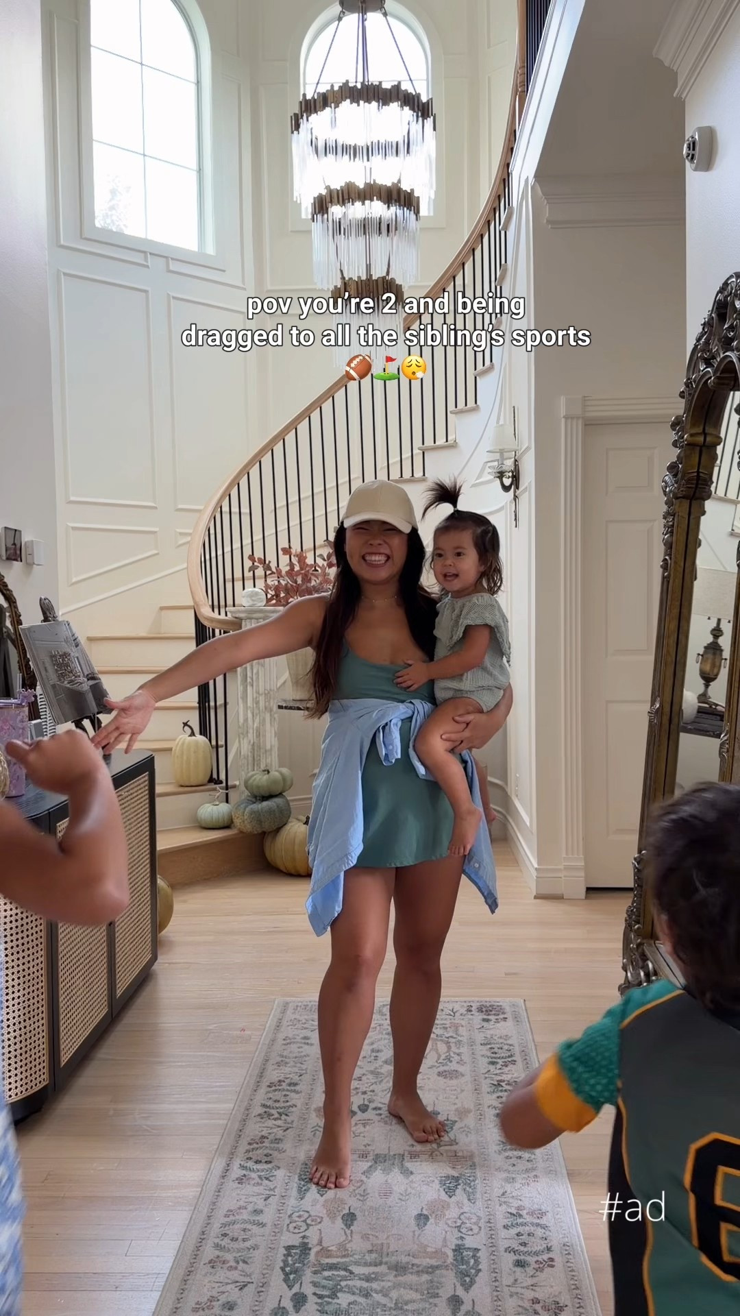 #ad When you’re indeed the 3rd child and you have to tag along to every older sibling's sport activities. You know she wants to fill up on just snacks but that’s why Enfagrow NeuroPro Toddler Nutritional Drink is my sidekick! It's a toddler nutritional drink made with real milk and 24 key nutrients like brain-building DHA, and prebiotics for immune support. Each serving has as much protein as one large egg, as much iron as a gallon of milk, and as much DHA as 7g of salmon. Because even during the picky toddler phase and on-the-go moments, I can feel confident she's getting the nutritional support she may still need to keep up with her big siblings. (*Enfagrow is not a sole source of nutrition but a complement to a balanced diet) Grab some on your next @Target run! #Enfagrow #TargetPartner #Target @enfamil