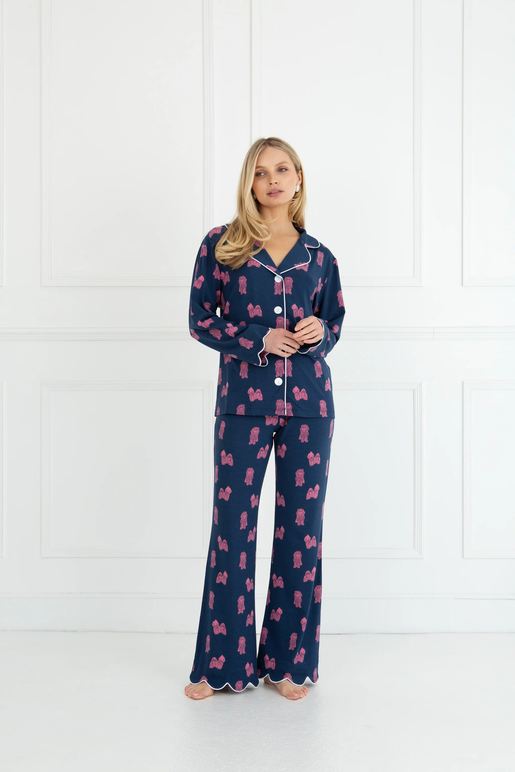 Bamboo Sleepwear (Puppy Love Print) | Sinead Keary