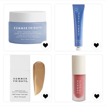 Four of my most favorite products from Summer Fridays. I love this brand so much. Especially the jet lag mask! #ad @sephora @summerfridays 

#LTKover40 #LTKbeauty #LTKxSephora