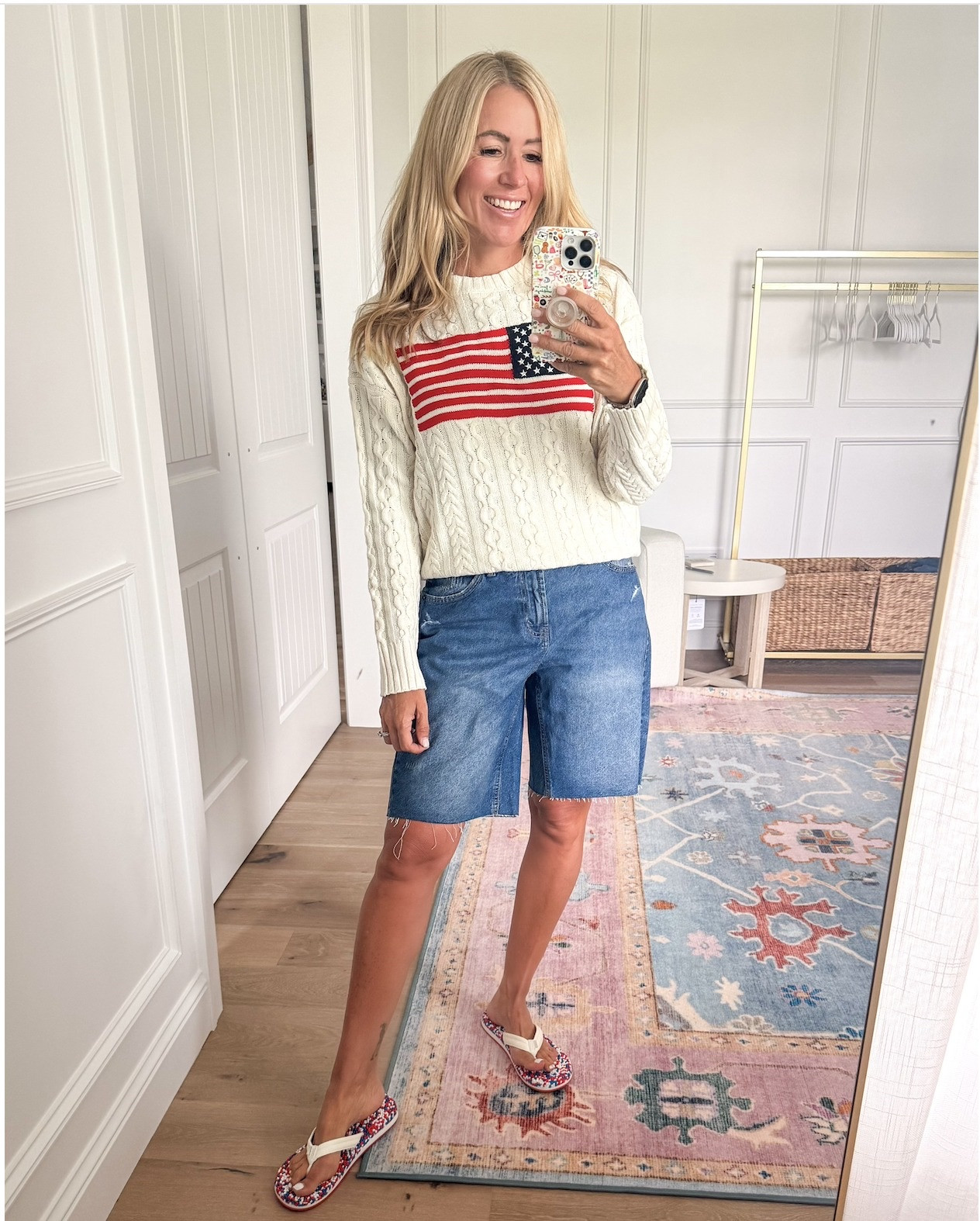 Viral target flag sweater

Summer outfit inspo
Casual warm weather looks
Vacation style essentials
Lightweight everyday fashion
Trendy beachside outfits
Chic summer date night looks
Effortless coastal style
Breathable linen outfit ideas
Cute daytime summer outfits

#LTKootd #LTKSeasonal