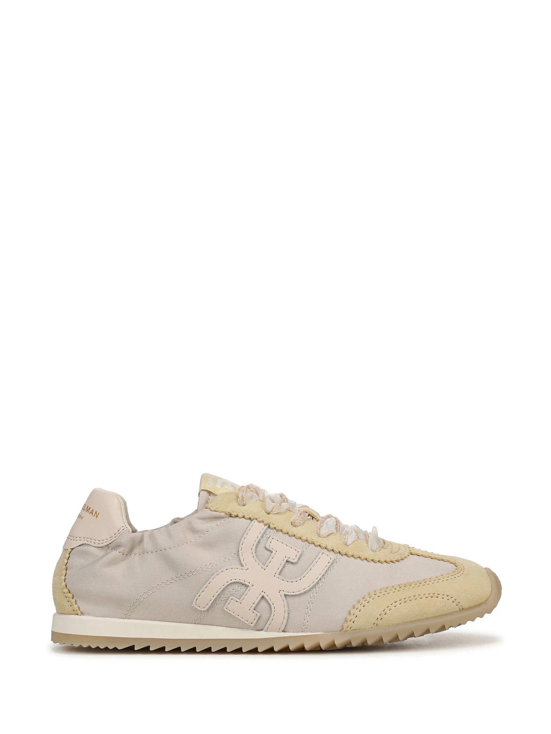 Sam Edelman Sam Edelman New Ecru Isella 3 Lace-Up Trainers | Next US