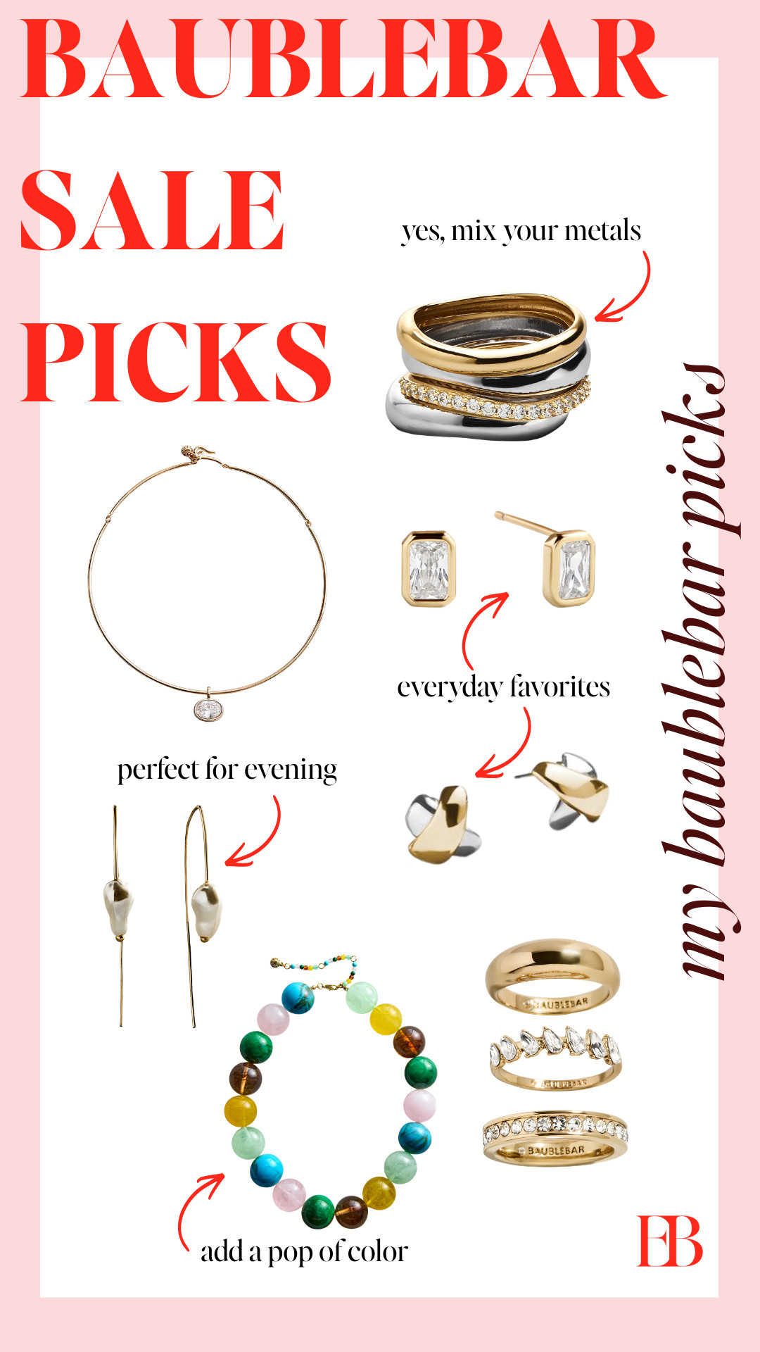 Baublebar Sale // My Top Picks // Jewelry  // gold // silver // finds under $100 // everyday 
 #findsunder$100 #elevate #outfits #baublebar 

#LTKSaleAlert